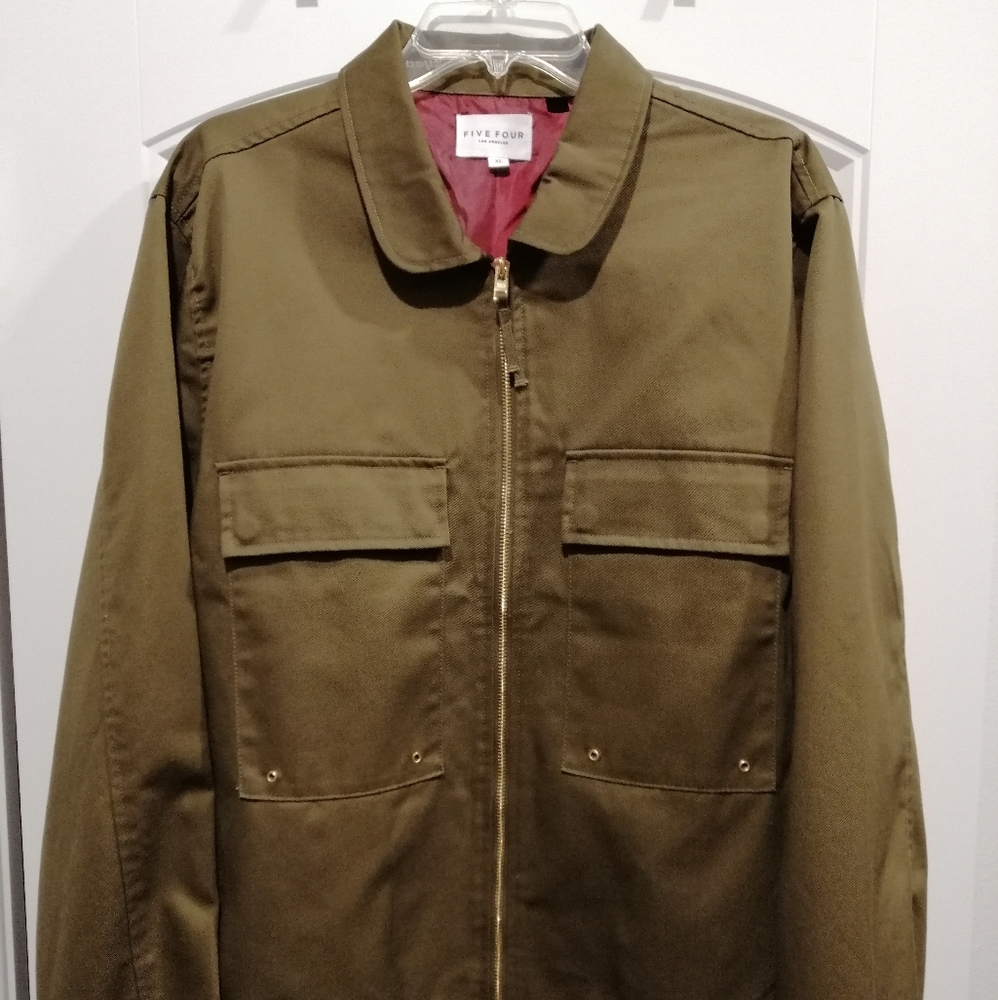 Five Four Lennox Jacket Olive Green Size XL NWOT